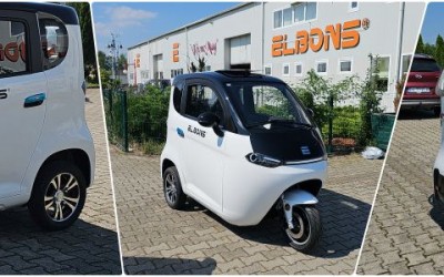 Nou! ELBONS 3Eco - Triciclu Electric Fără Permis