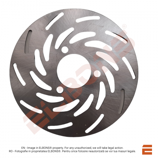 Disc frână pentru maşina electrică ELBONS 4Zenn şi 3Zenn