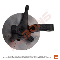 Ansamblu fuzeta cu disc frana stanga pentru vehicul electric 4Zenn