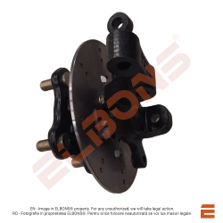 Ansamblu fuzeta cu disc frana stanga pentru vehicul electric 4Zenn