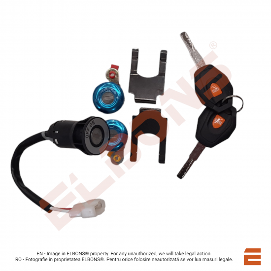 Set Butuc Încuietoare masină electrică ELBONS 4Zenn şi 3Zenn Set Butuc Încuietoare masină electrică ELBONS 4Zenn şi 3Zenn