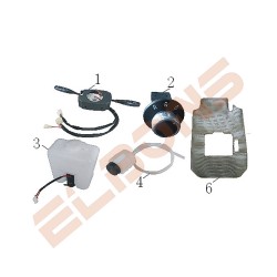 Recipient cu motoras Lichid de parbriz pentru ELBONS 4Zenn