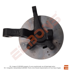 Ansamblu fuzeta cu disc frana dreapta pentru vehicul electric ELBONS 4Zenn