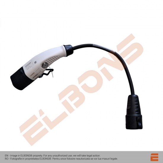 Cablu adaptor Type 2 la Schuko - stație încărcare