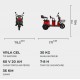 Triciclu electric VOLTA APM5 - 25 km/h - fără permis Triciclu electric VOLTA APM5 - 25 km/h - fără permis