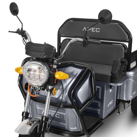 Triciclu electric cu benă VOLTA APT4 - fără permis Triciclu electric cu benă VOLTA APT4 - fără permis
