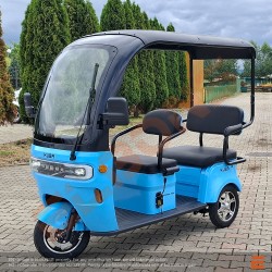 Triciclu electric KUBA Optimus Max - 25 km/h - fără permis Triciclu electric KUBA Optimus Max - 25 km/h - fără permis